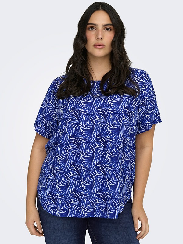 CARVICA - Plus Size Bluse fra Only Carmakoma