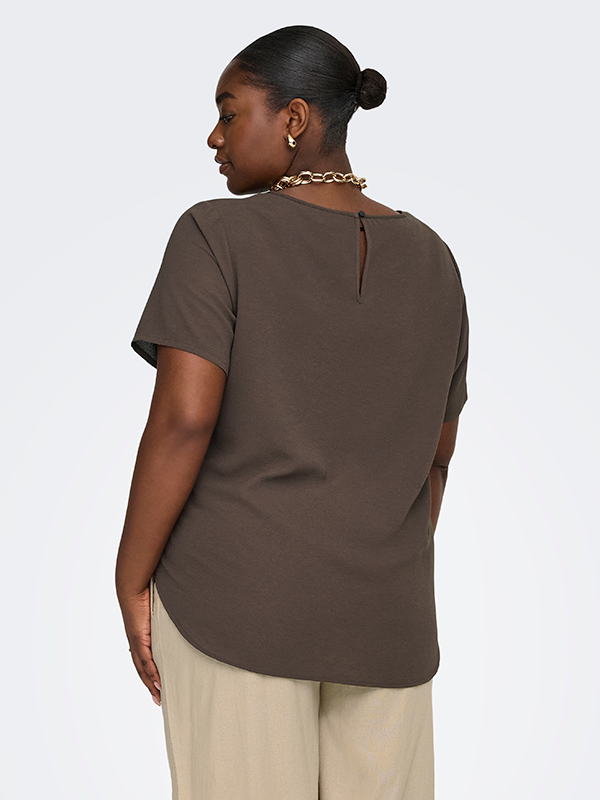 CARVICA - Plus Size Bluse fra Only Carmakoma