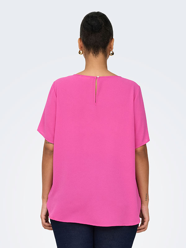 CARVICA - Plus Size Bluse fra Only Carmakoma