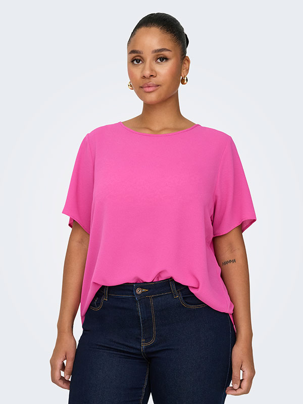 CARVICA - Plus Size Bluse fra Only Carmakoma