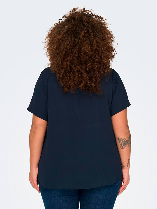 CARVICA - Plus Size Bluse fra Only Carmakoma