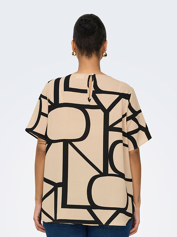 CARVICA - Plus Size T-shirt fra Only Carmakoma
