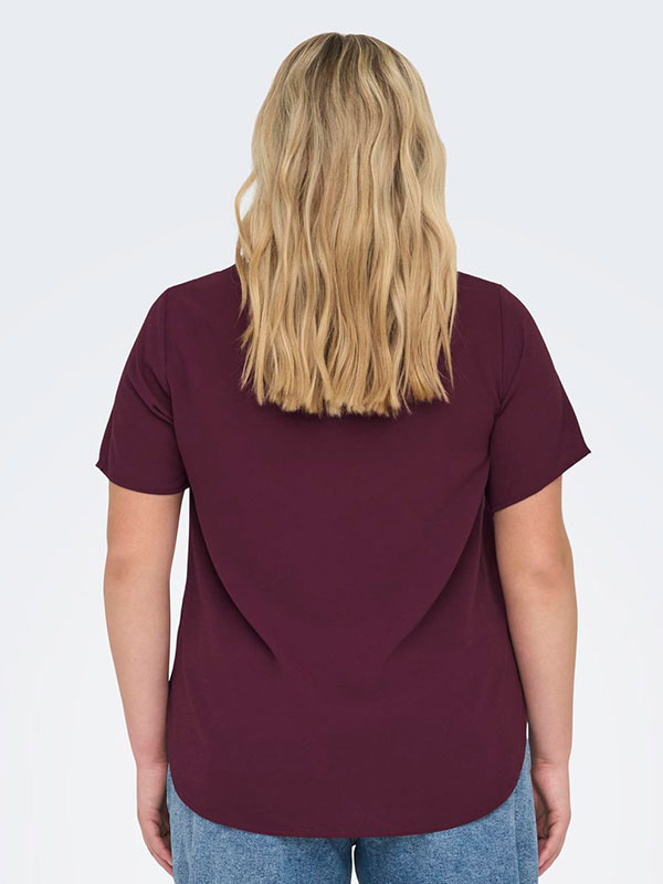 CARVICA - Plus Size Bluse fra Only Carmakoma
