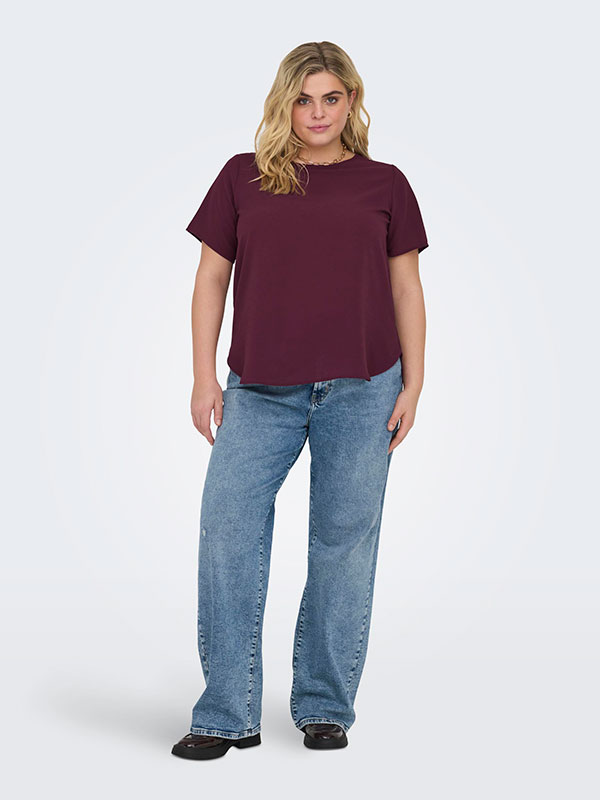 CARVICA - Plus Size Bluse fra Only Carmakoma