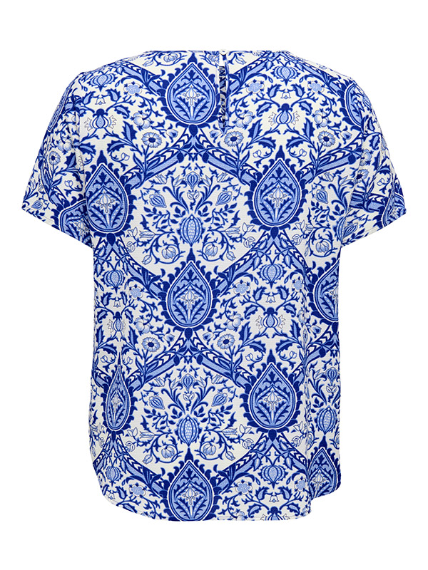 CARVICA - Plus Size Bluse fra Only Carmakoma