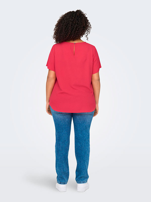 CARVICA - Plus Size Bluse fra Only Carmakoma