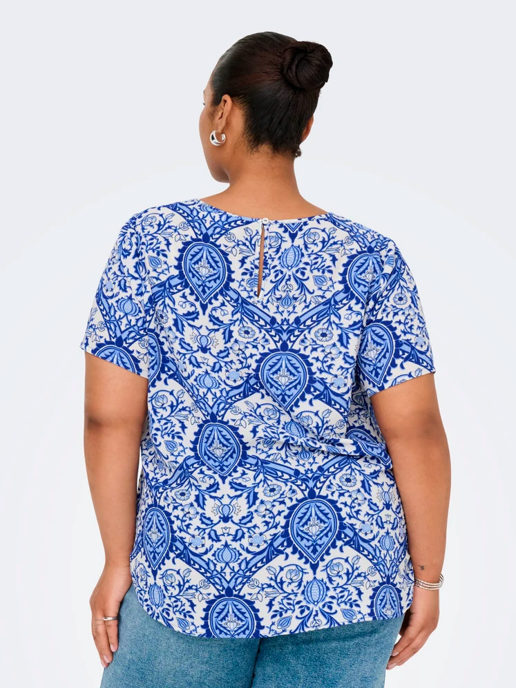 CARVICA - Plus Size Bluse fra Only Carmakoma