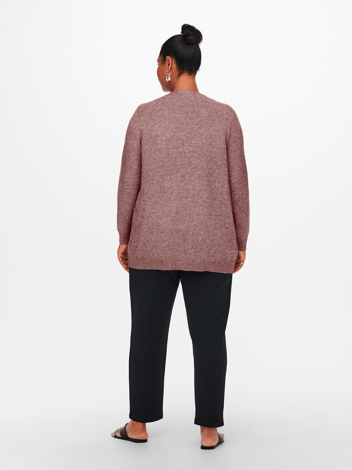 CARESLY - Plus Size Cardigan fra Only Carmakoma
