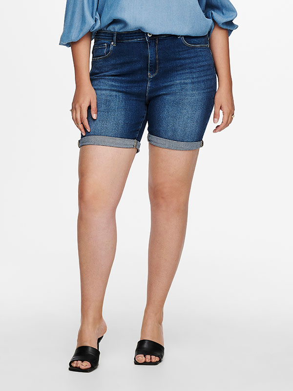 CARLAOLA - Plus Size Shorts fra Only Carmakoma