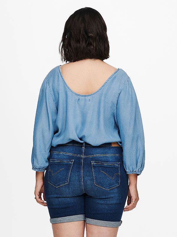 CARLAOLA - Plus Size Shorts fra Only Carmakoma