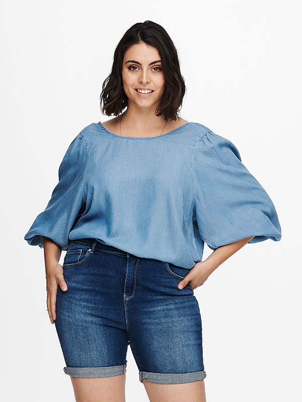 CARLAOLA - Plus Size Shorts fra Only Carmakoma