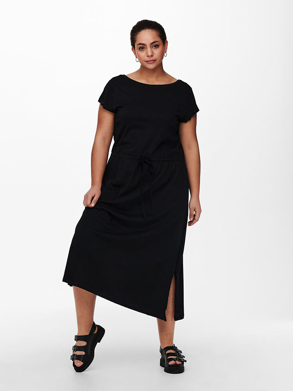 CARMAY - Plus Size Kjole fra Only Carmakoma