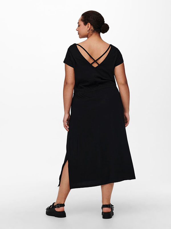 CARMAY - Plus Size Kjole fra Only Carmakoma