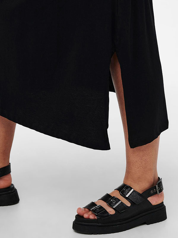CARMAY - Plus Size Kjole fra Only Carmakoma