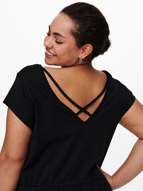 CARMAY - Plus Size Kjole fra Only Carmakoma