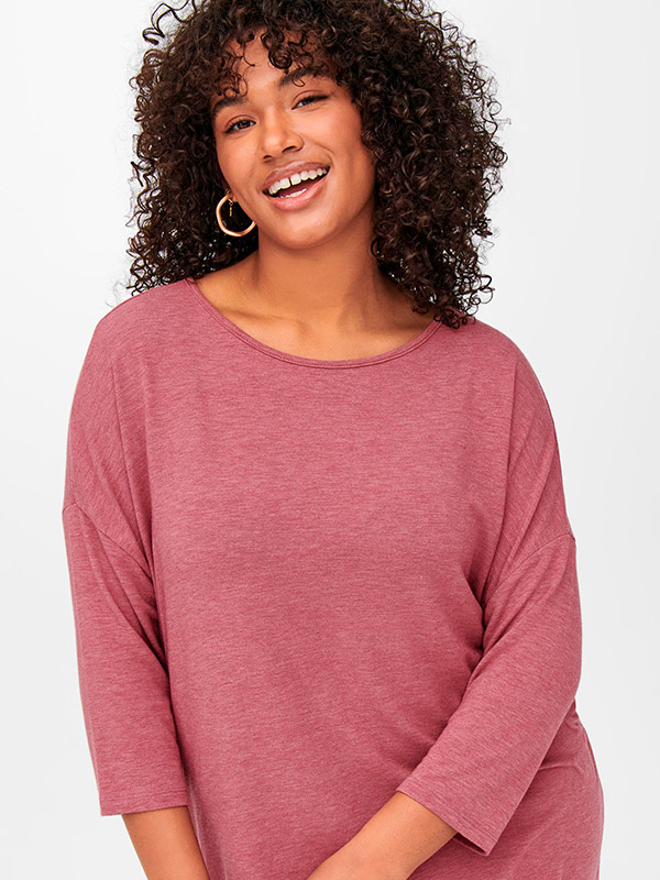 LAMOUR  - Plus Size Bluse fra Only Carmakoma