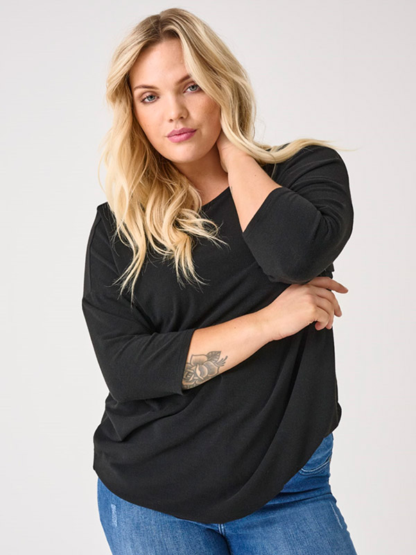 CARLAMOUR  - Plus Size Bluse fra Only Carmakoma