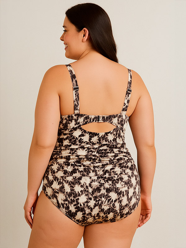CARELLY - Plus Size Swimsuit fra Only Carmakoma