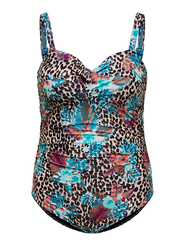 CARELLY - Plus Size Swimsuit fra Only Carmakoma