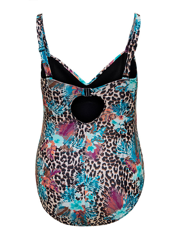 CARELLY - Plus Size Swimsuit fra Only Carmakoma