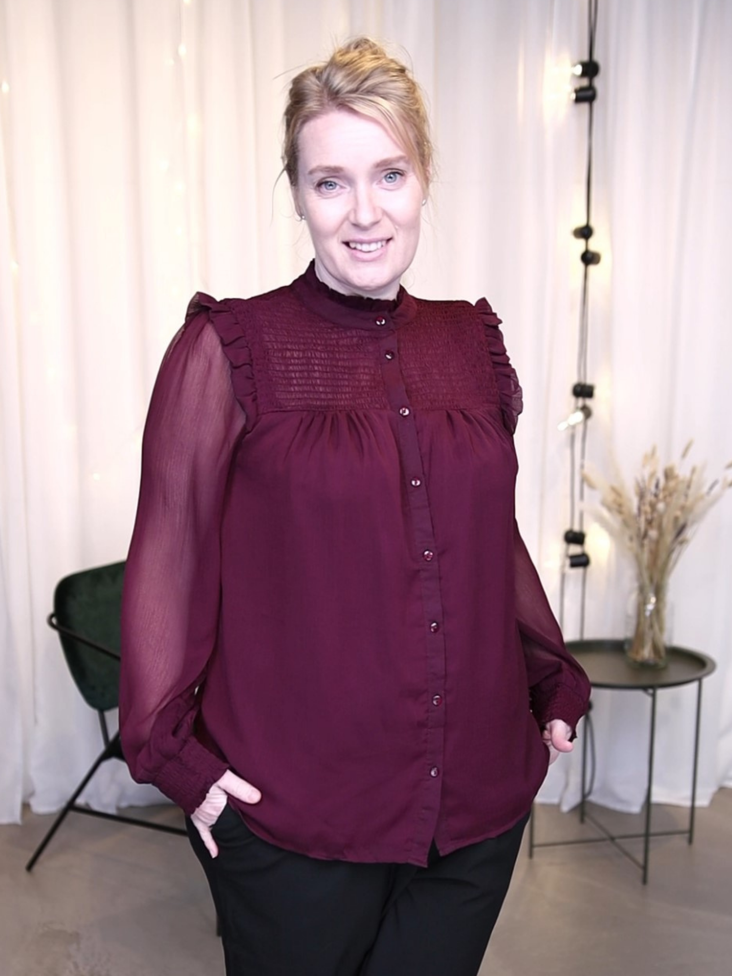 Bluse I Elegant Look fra Only Carmakoma