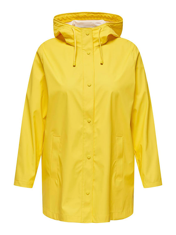 CARELLEN - Plus Size Raincoat fra Only Carmakoma