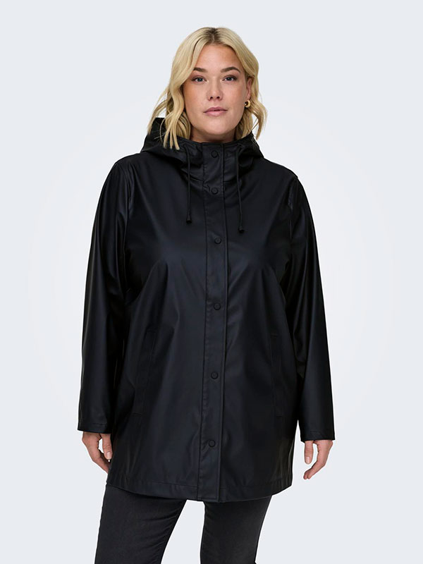 CARELLEN - Plus Size Raincoat fra Only Carmakoma