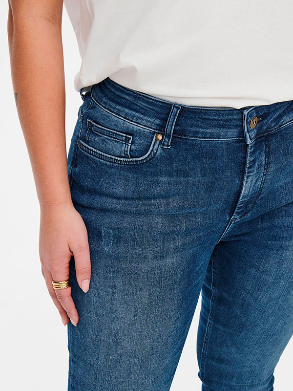 CARWILLY - Plus Size Jeans fra Only Carmakoma