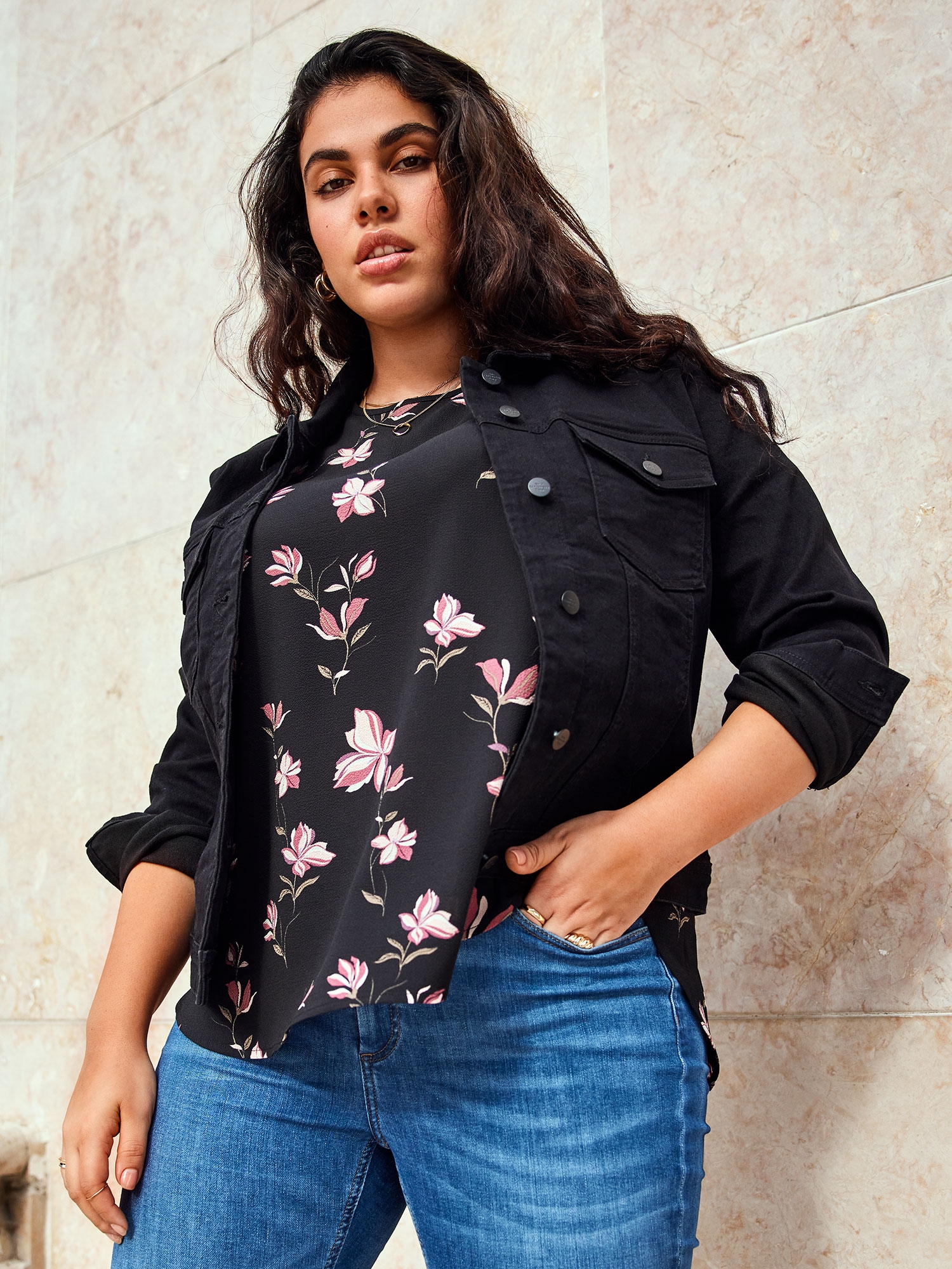 WESPA - Plus Size Jakke fra Only Carmakoma