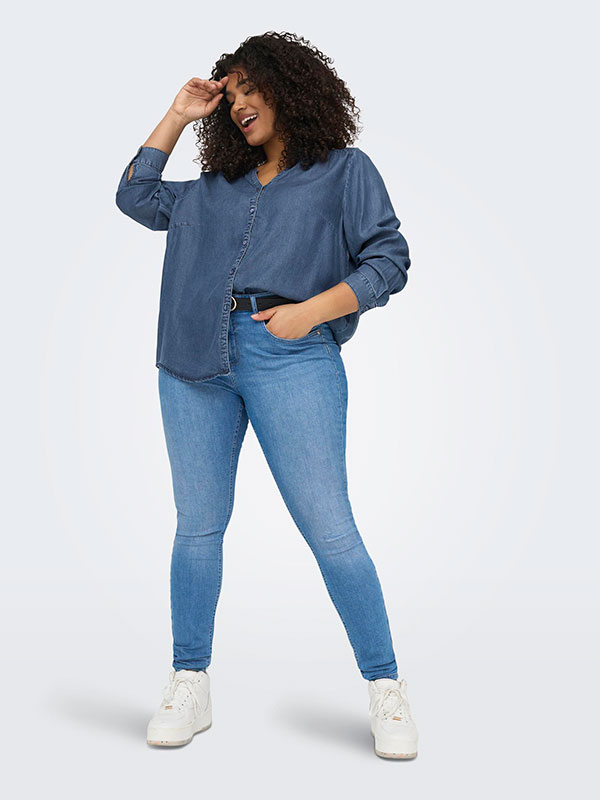 CARSEMA - Plus Size Skjorte fra Only Carmakoma
