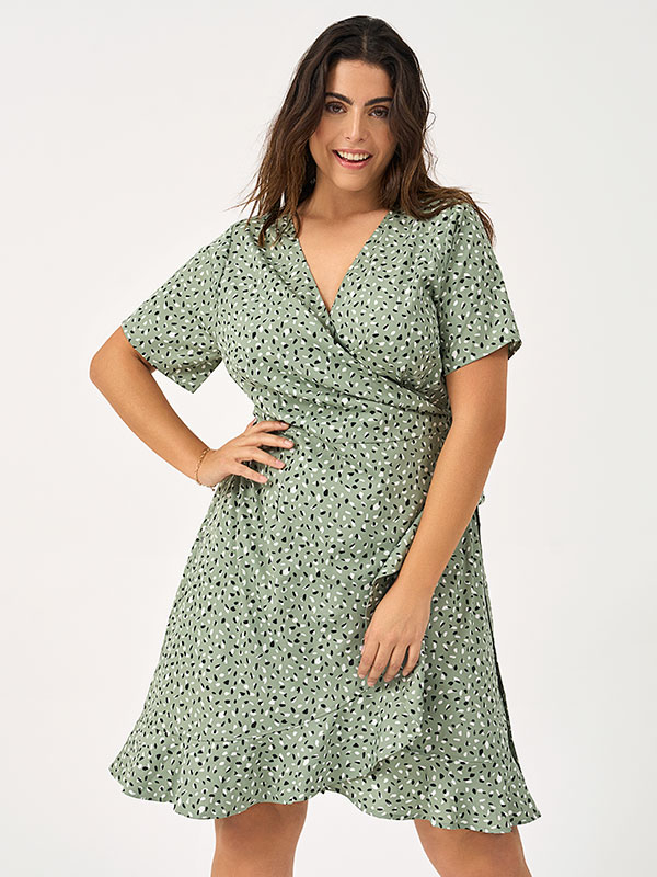 LIVIA  - Plus Size Kjole fra Only Carmakoma