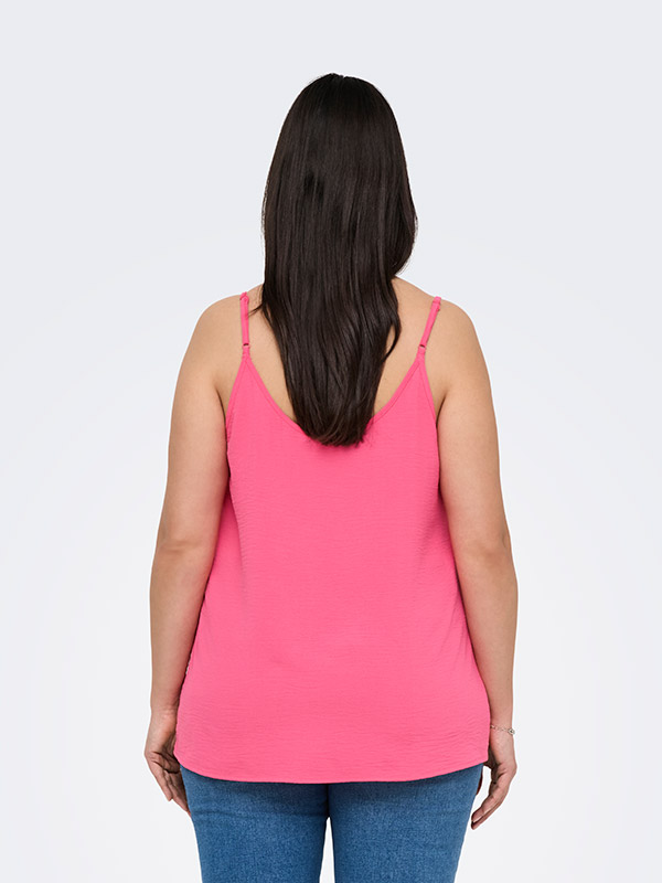 CARMETTA - Plus Size Topp fra Only Carmakoma