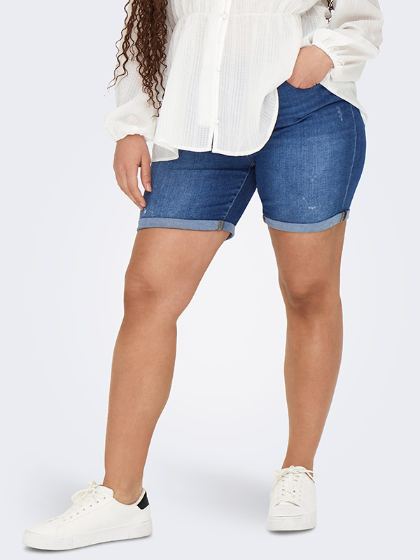 CARLAOLA - Plus Size Shorts fra Only Carmakoma