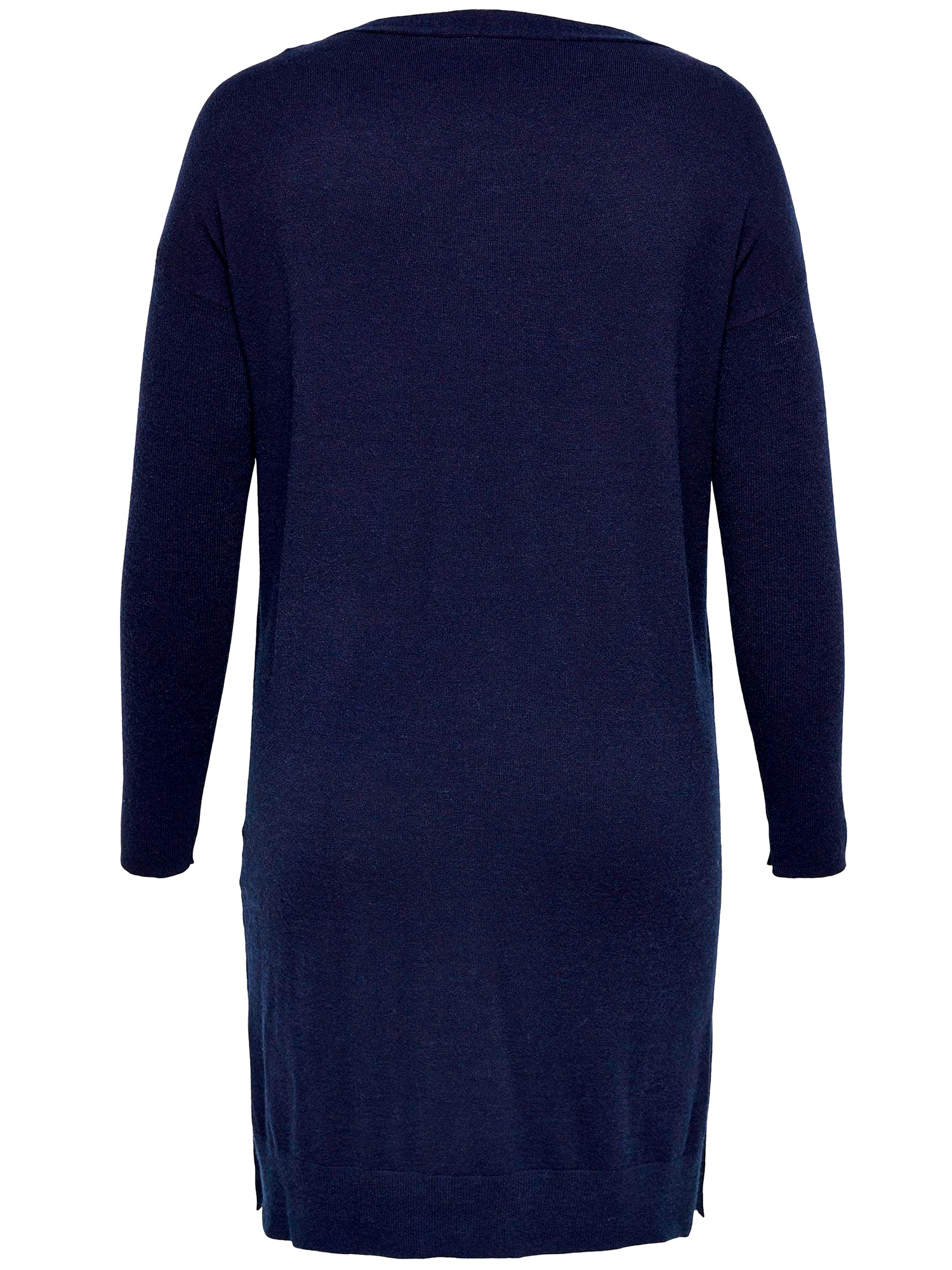 Car IBI - mørkeblå strikket kjole fra Only Carmakoma