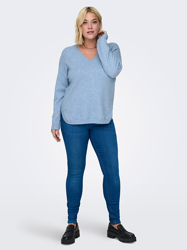 CARMARGARETA - Plus Size Genser fra Only Carmakoma