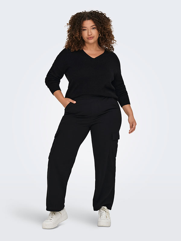 CARMARGARETA - Plus Size Genser fra Only Carmakoma