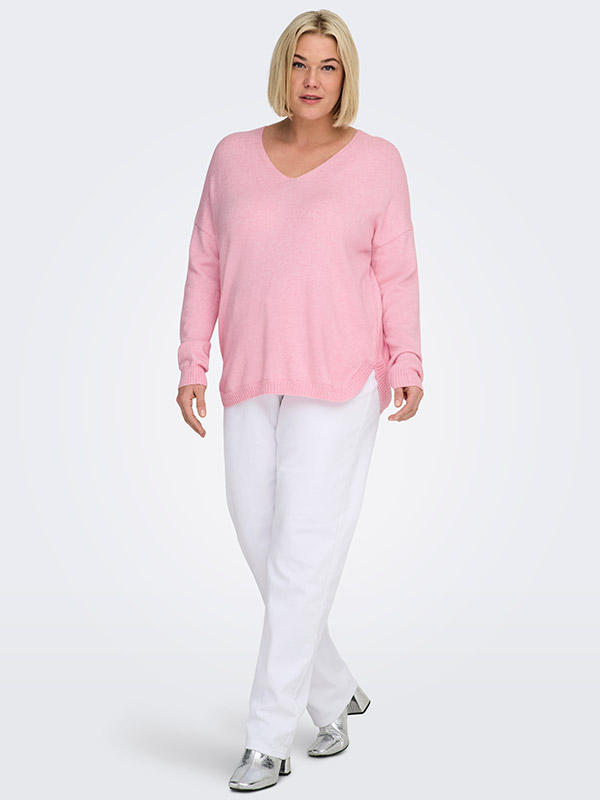 CARMARGARETA - Plus Size Genser fra Only Carmakoma