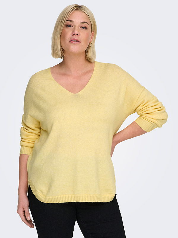 CARMARGARETA - Plus Size Genser fra Only Carmakoma