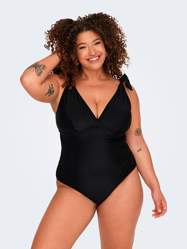 CLARA - Plus Size Swimsuit fra Only Carmakoma