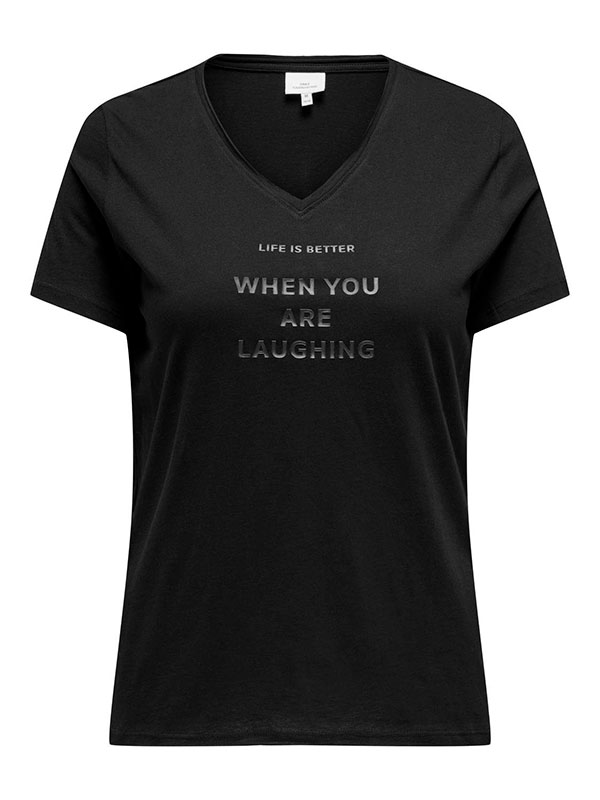CARQUOTE - Plus Size T-shirt fra Only Carmakoma