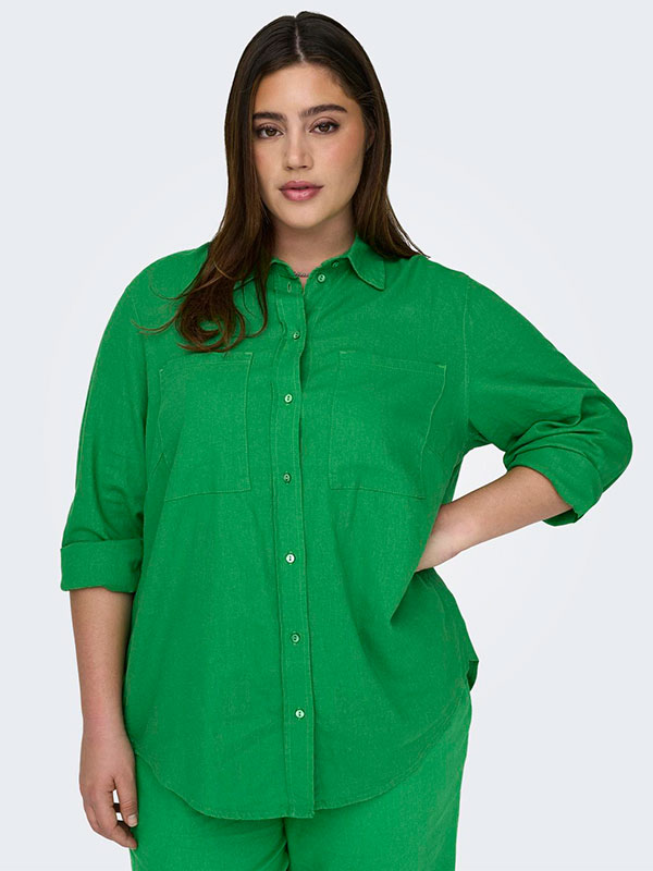CARCARO - Plus Size Skjorte fra Only Carmakoma