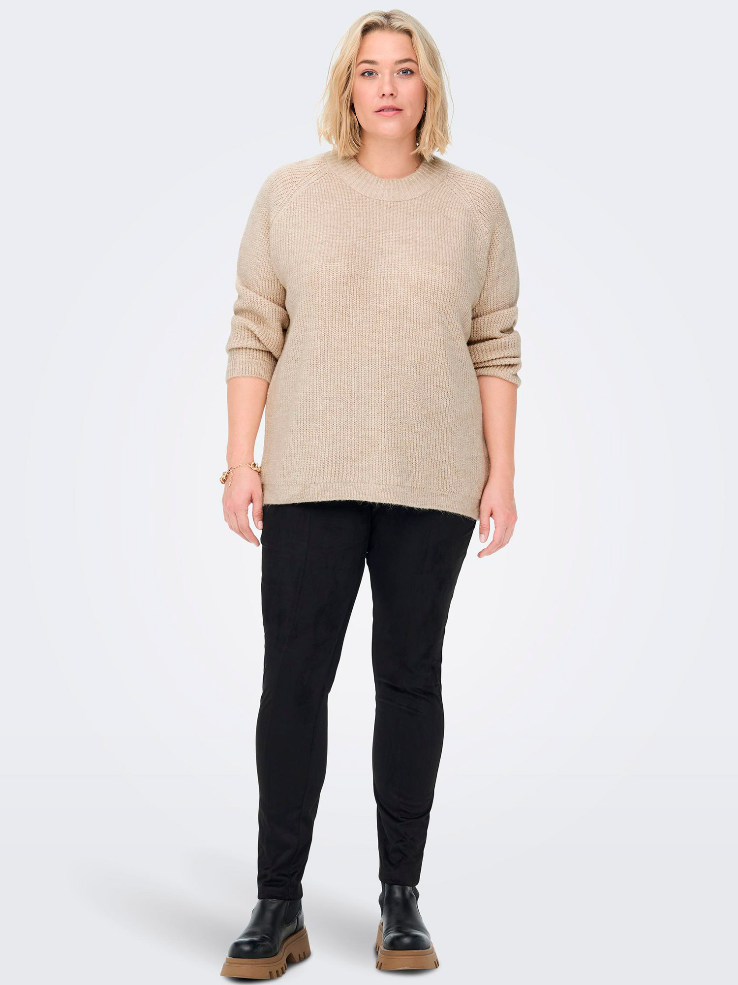 JADE  - Plus Size Bluse fra Only Carmakoma