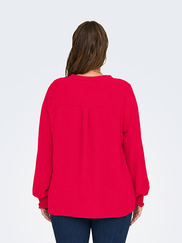 CARMETTA - Plus Size Bluse fra Only Carmakoma