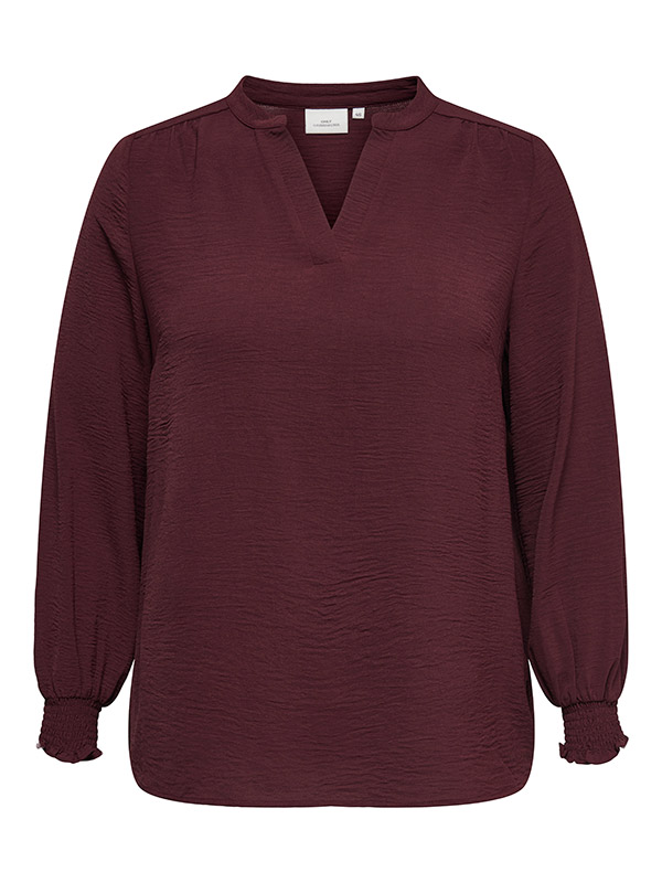 CARMETTA - Plus Size Bluse fra Only Carmakoma