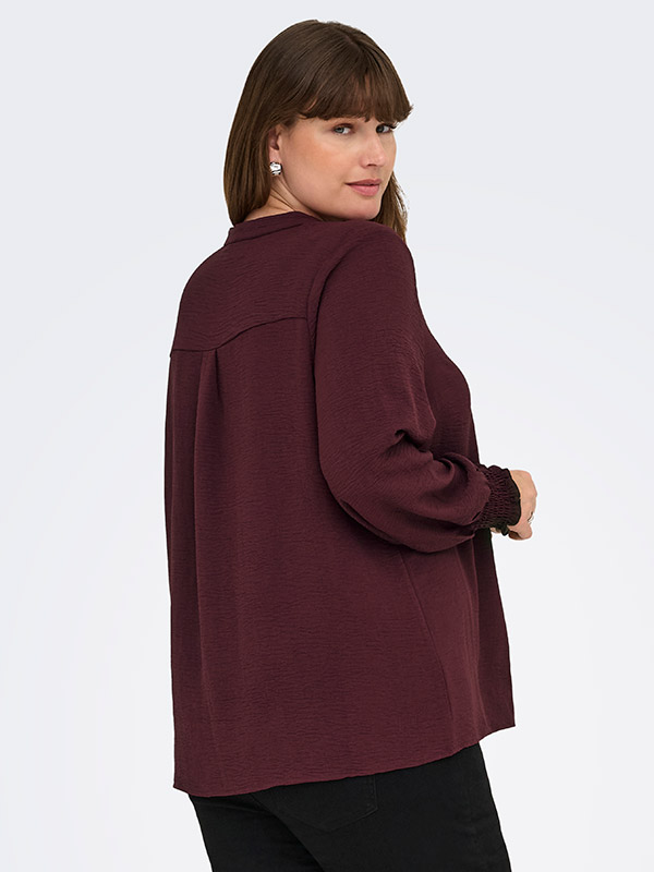 CARMETTA - Plus Size Bluse fra Only Carmakoma