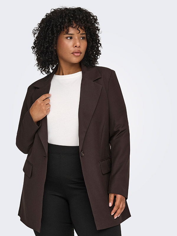 CARTHEA - Plus Size Blazer fra Only Carmakoma