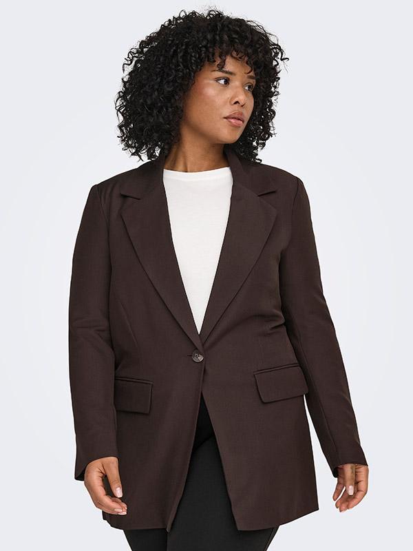 CARTHEA - Plus Size Blazer fra Only Carmakoma