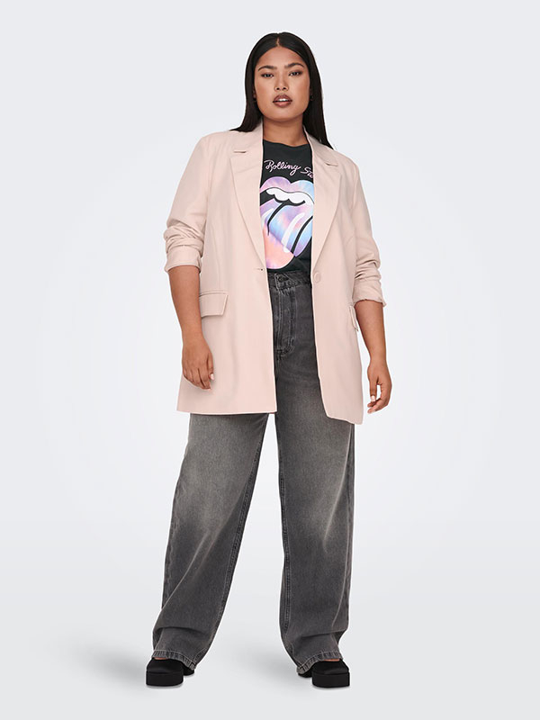 THEA - Rosa blazer fra Only Carmakoma