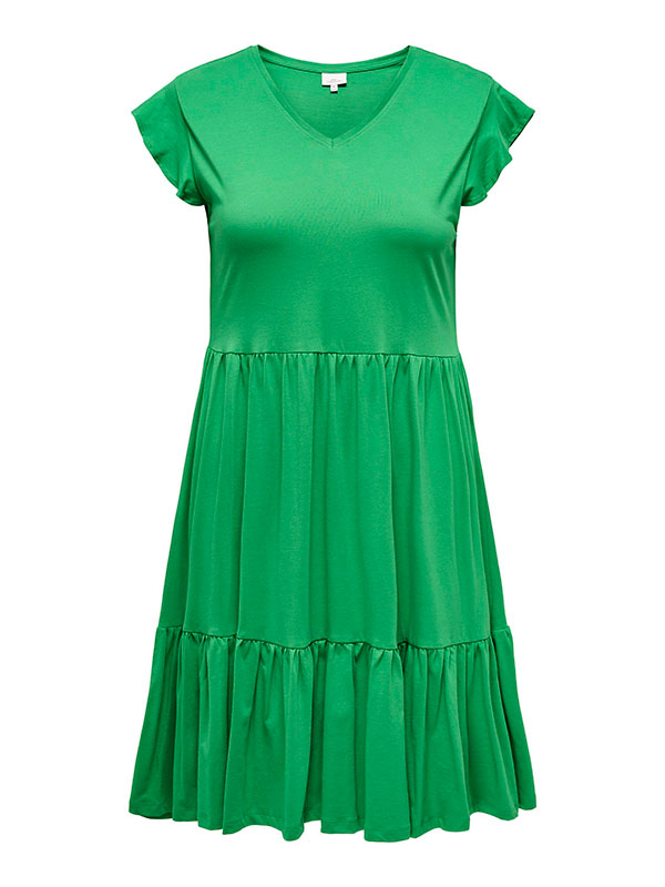 CARMAY - Plus Size Kjole fra Only Carmakoma