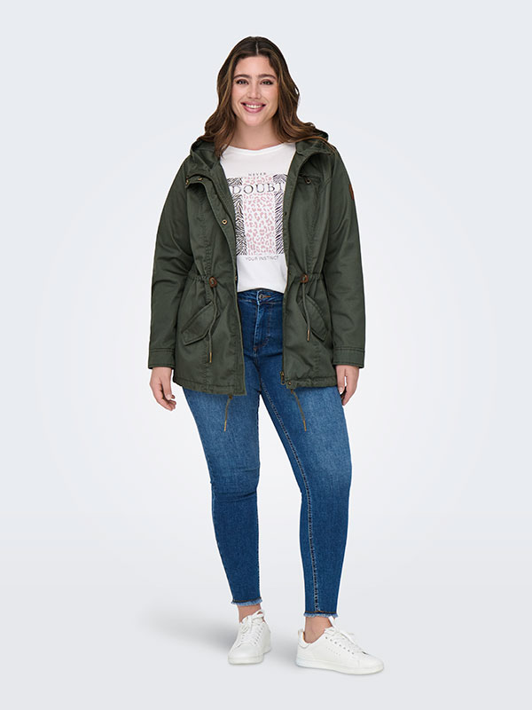 CARLORCA - Plus Size Jakke fra Only Carmakoma